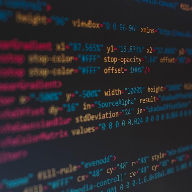 iOS app development workspace